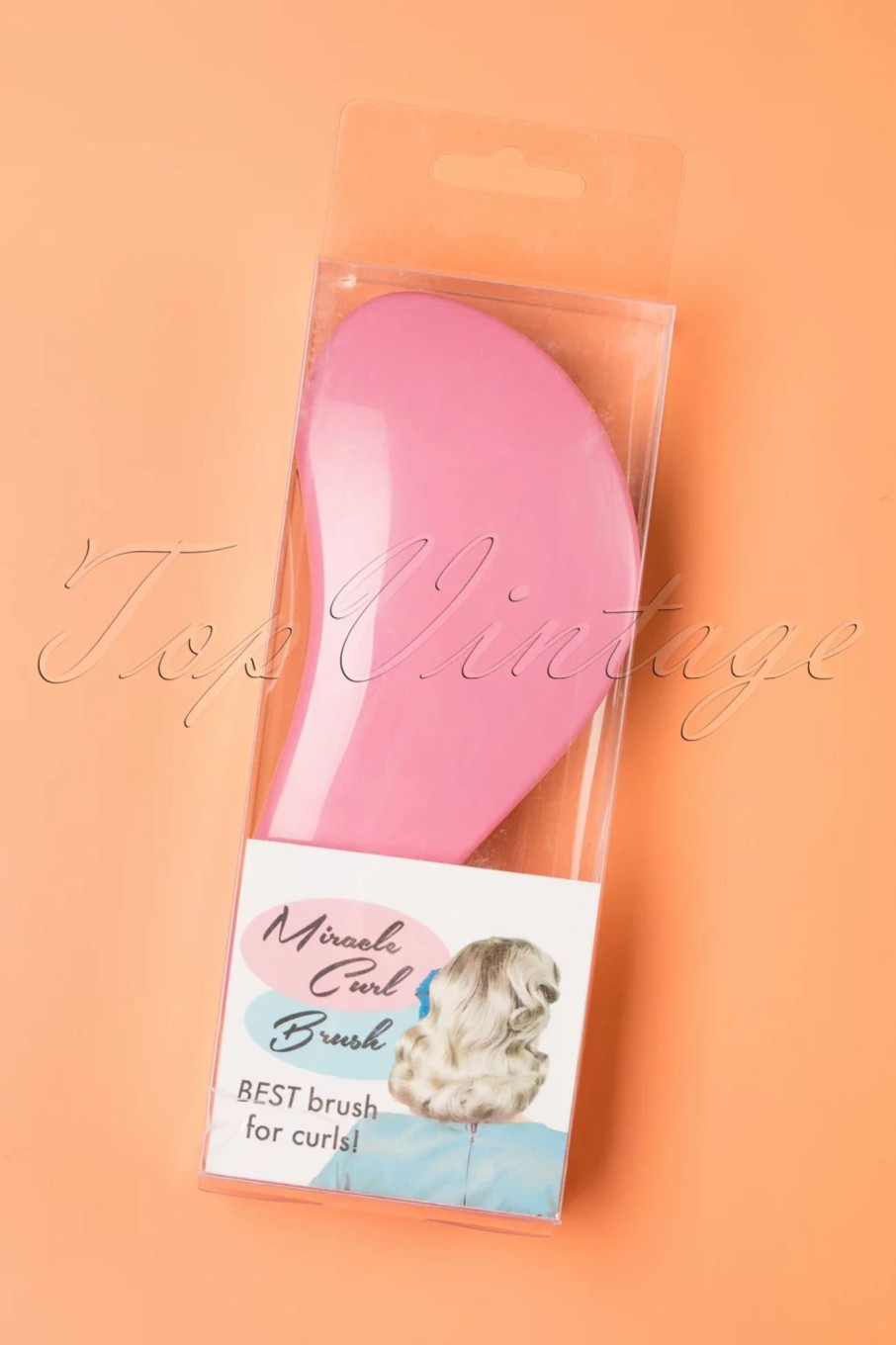 Lauren Rennells Haarstyling | Vintage Hairstyling: Miracle Curl Brush In Pink