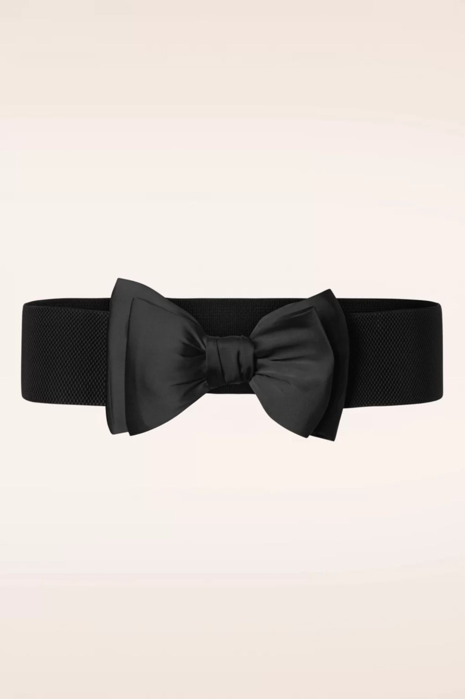 Banned Retro Gurtel | Bella Bow Gurtel In Schwarz