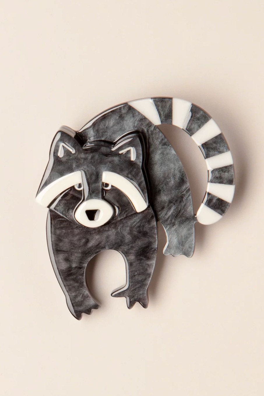 Erstwilder Schmuck | Randy Raccoon Brosche