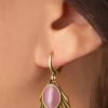 Urban Hippies Schmuck | Venus Ohrringe In Blush Pink