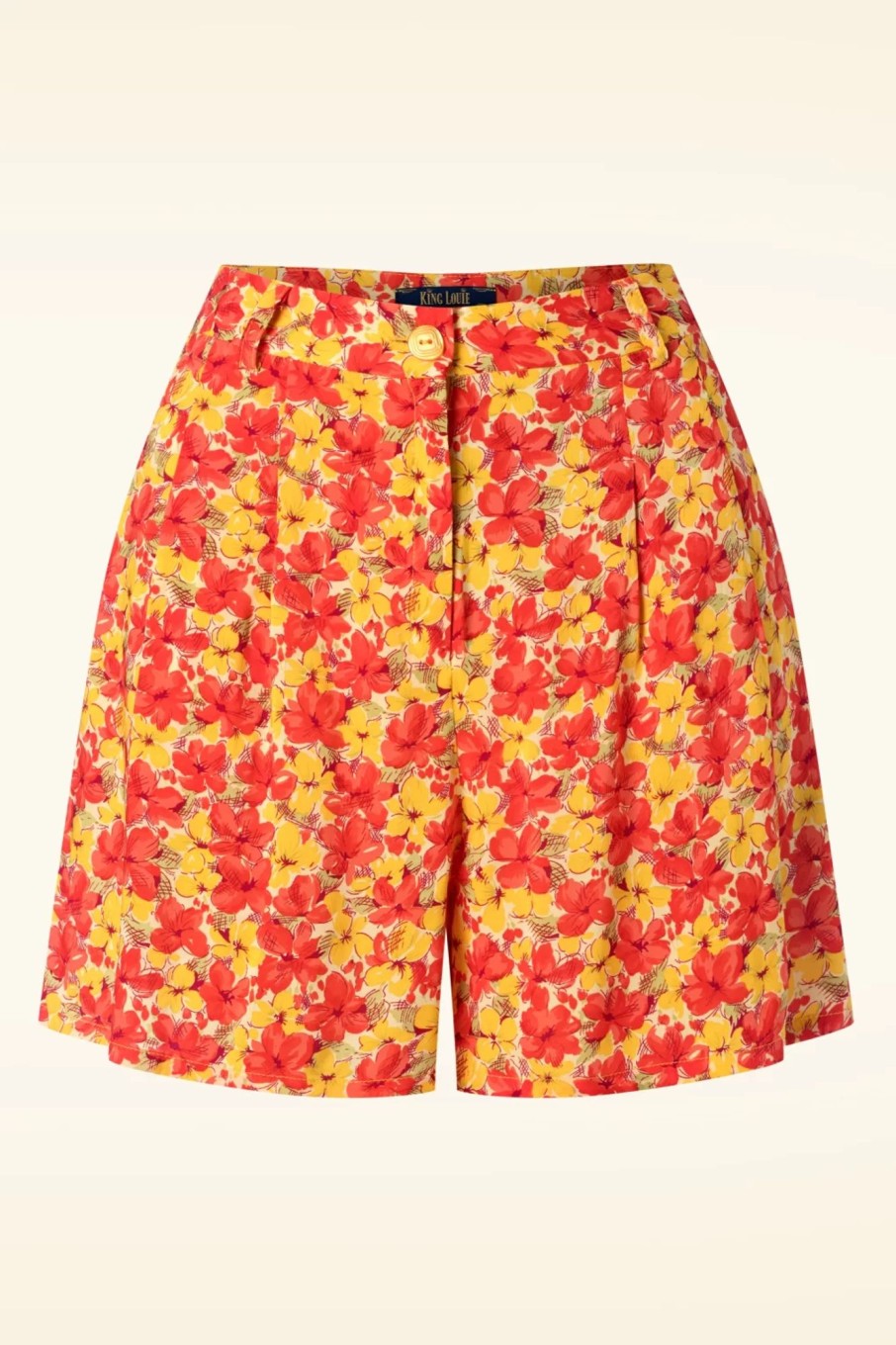 King Louie Hosen | Fintan Doree Shorts In Fiesta Rot