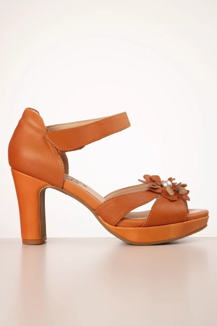 Chelsea Crew Sandalen | Daisy-Ledersandalen In Cognac