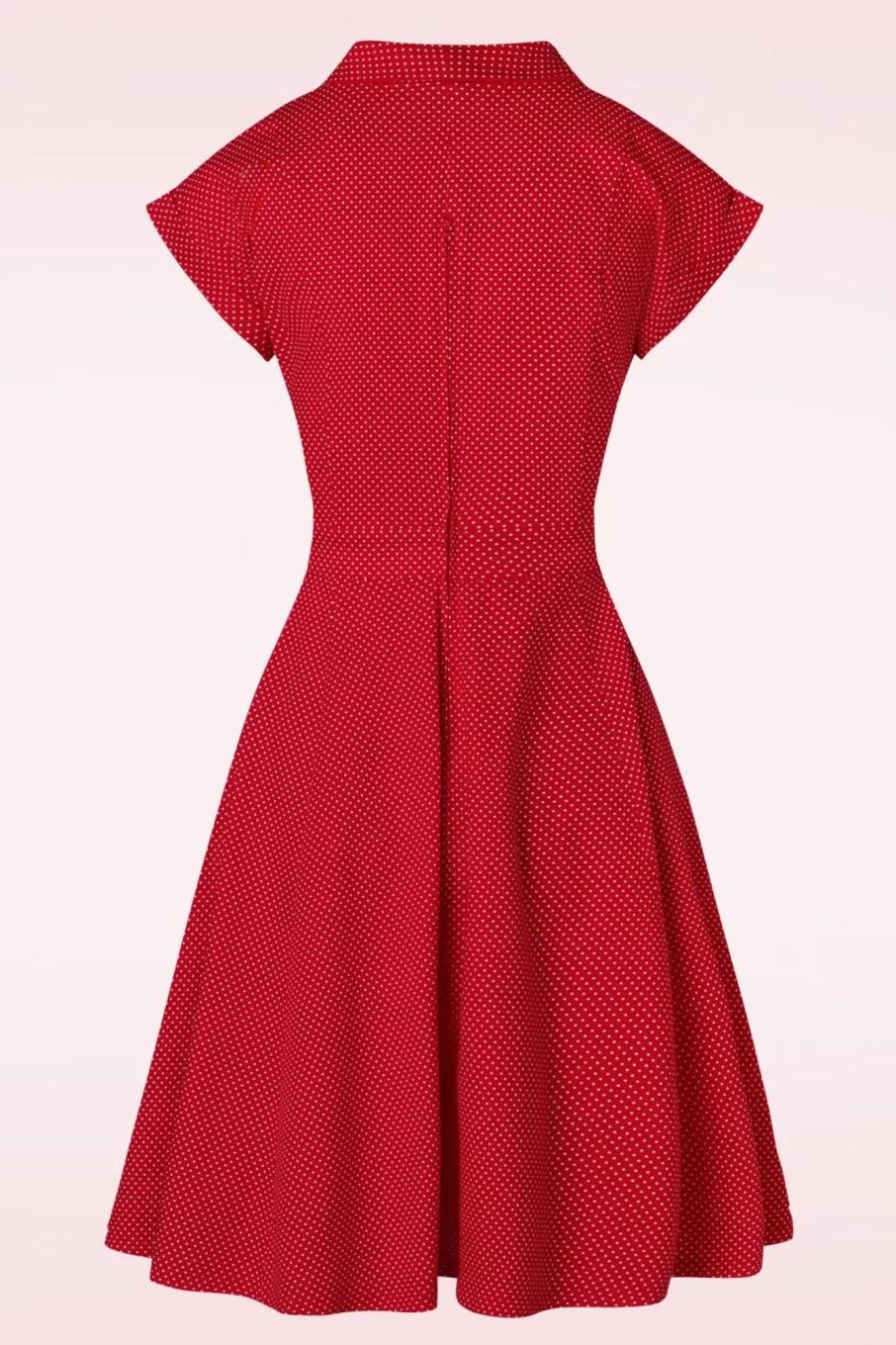 Banned Retro Plus Sizes Kleider | Polka Dot Tanz Kleid In Rot