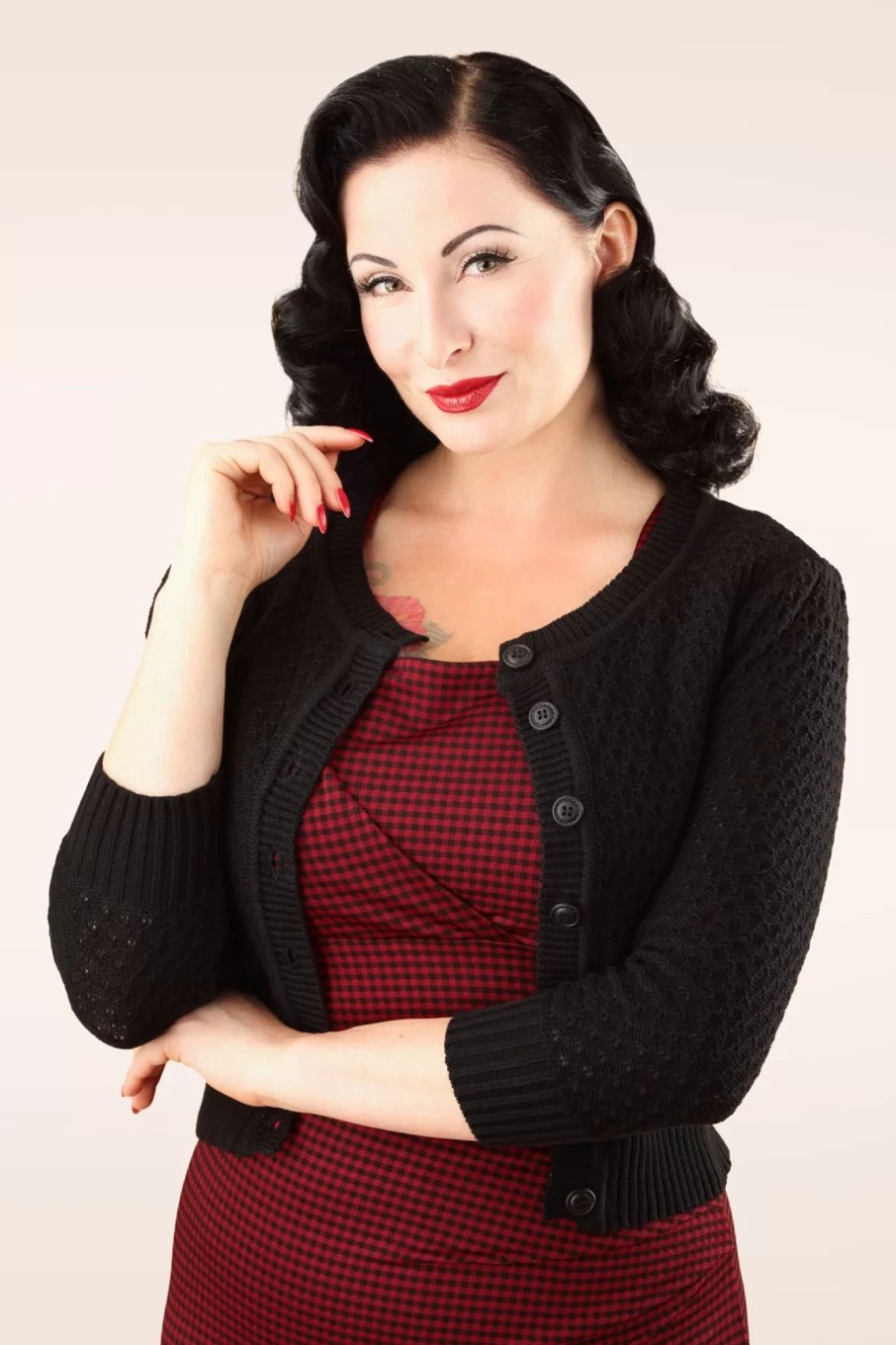 Mak Sweater Strickjacken | Jennie Strickjacke In Schwarz