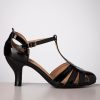 Banned Retro Pumps | Dance Me To The Stars Pumps In Schwarz