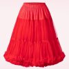 Banned Retro Petticoats | Queen Size Lola Lifeforms Petticoat In Rot