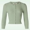 Mak Sweater Strickjacken | Jennie Cardigan In Duck Egg Green