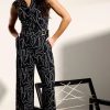 K-Design Playsuits & Jumpsuits | Tiffany Jumpsuit In Schwarz