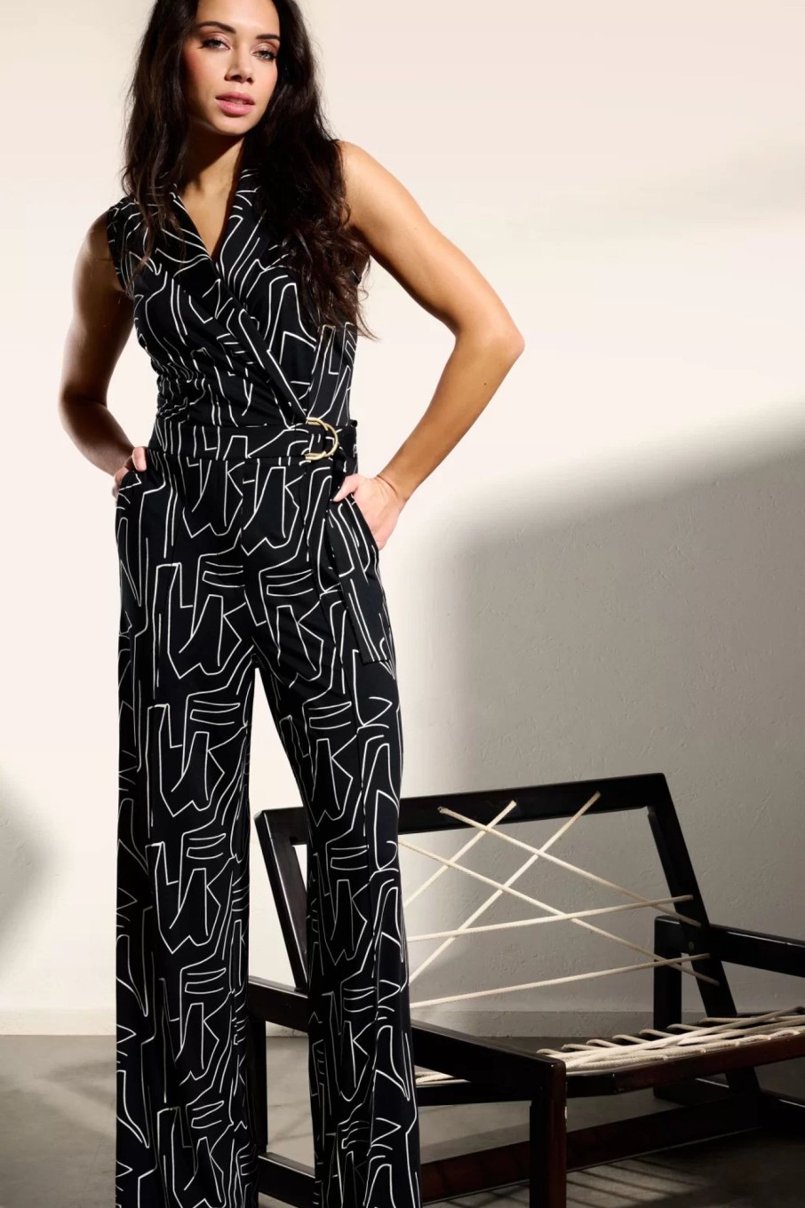 K-Design Playsuits & Jumpsuits | Tiffany Jumpsuit In Schwarz