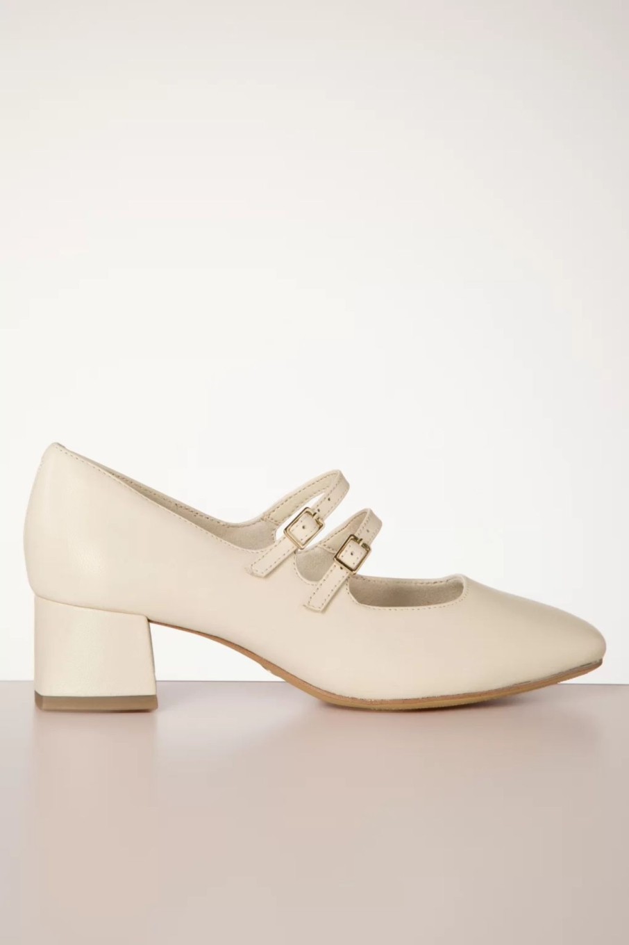 Tamaris Pumps | Janey Lederpumps In Creme