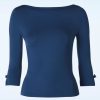 Banned Retro Pullover | Modernes Love Top In Navy