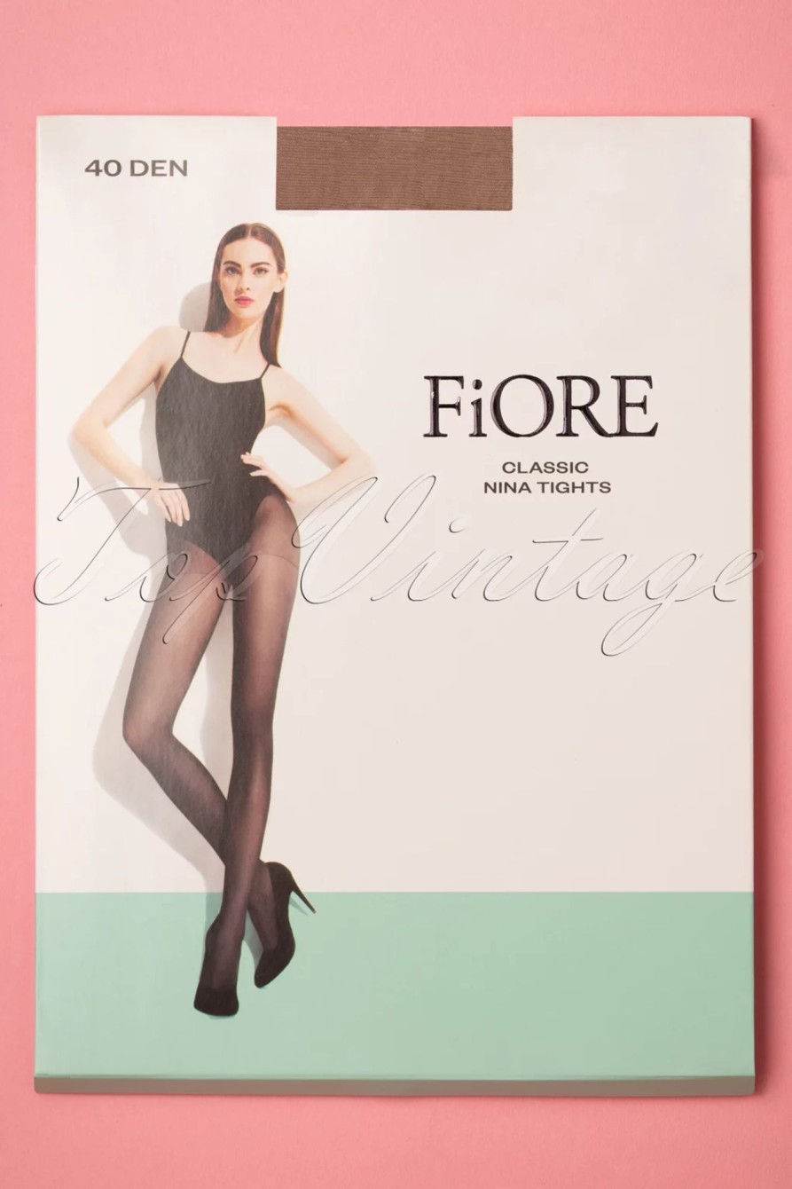 Fiorella Strumpfhosen | Klassische Strumpfhose Nina In Naturbeige