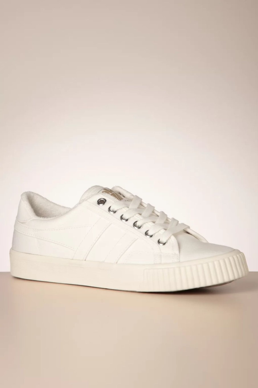 Gola Sneaker | Mark Cox Tennis Sneaker In Off White