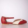 Banned Retro Ballerinas | Elegante Dancemates Ballerinas In Rot