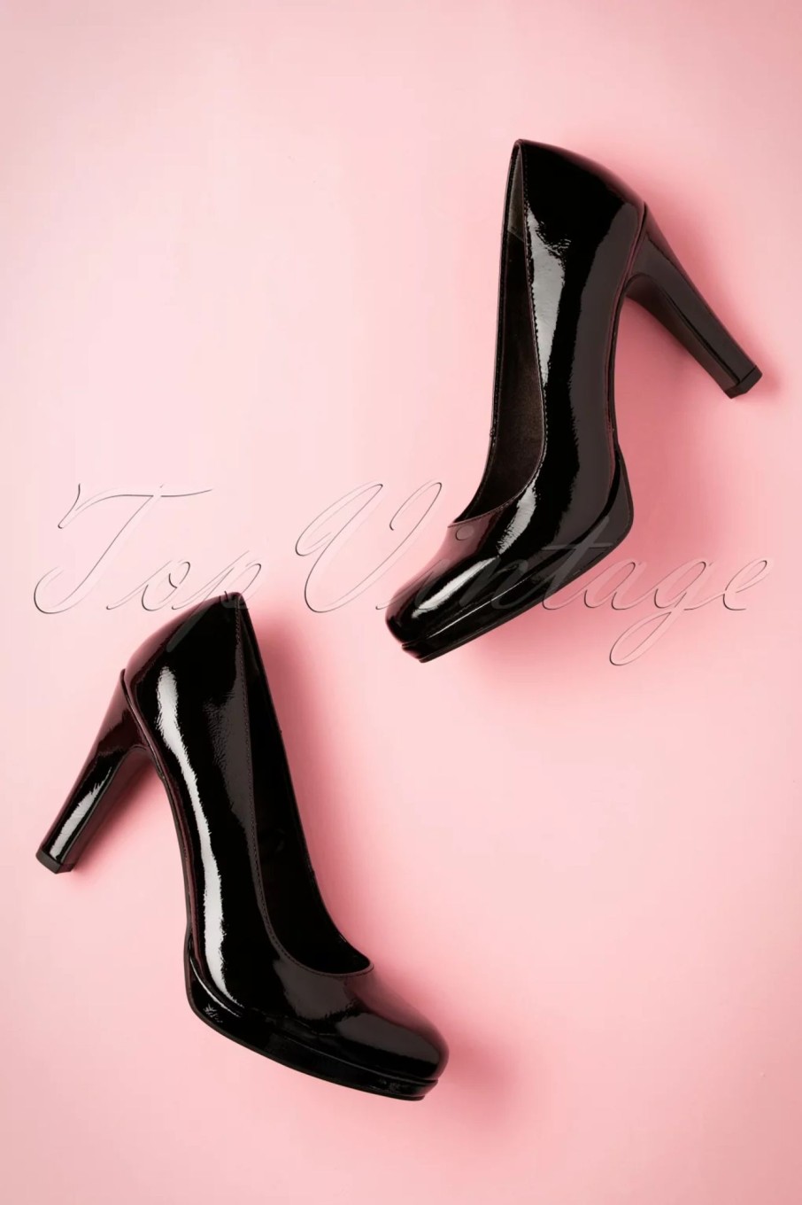 Tamaris Pumps | Katie Lackpumps In Schwarz