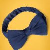 Banned Retro Haarschmuck | Dionne Bow Stirnband In Navy