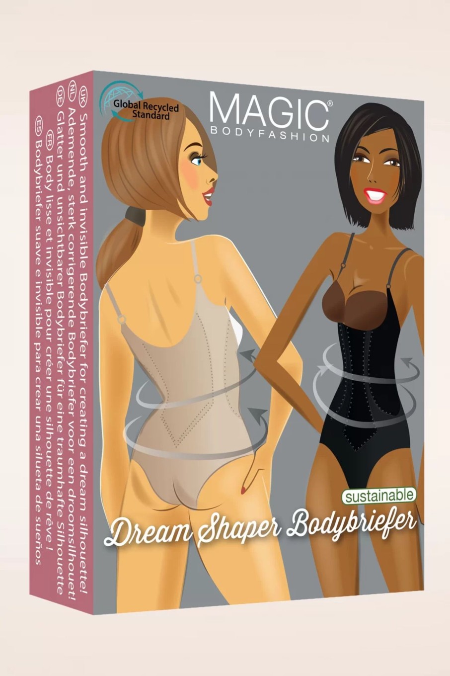 MAGIC Bodyfashion Shape Unterwasche | Dream Shaper Body Briefer In Latte