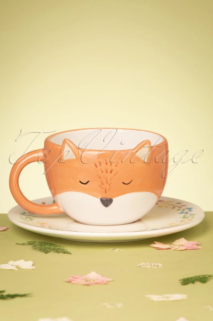 Sass & Belle Home & Lifestyle | Finley Fox Teetasse Und Untertasse Set