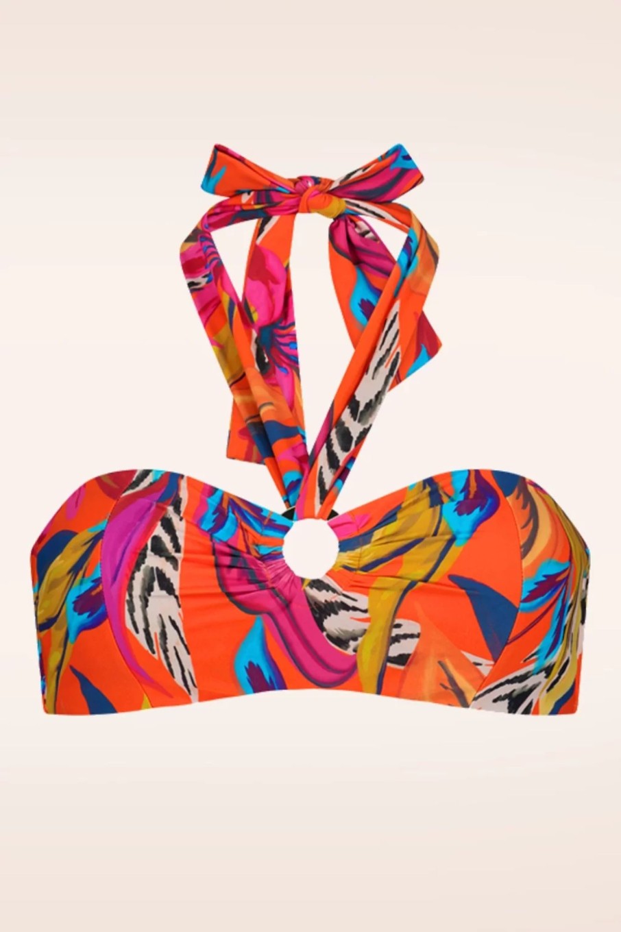 Cyell Bikinis | Bora Bora Padded Bikini Top In Multi