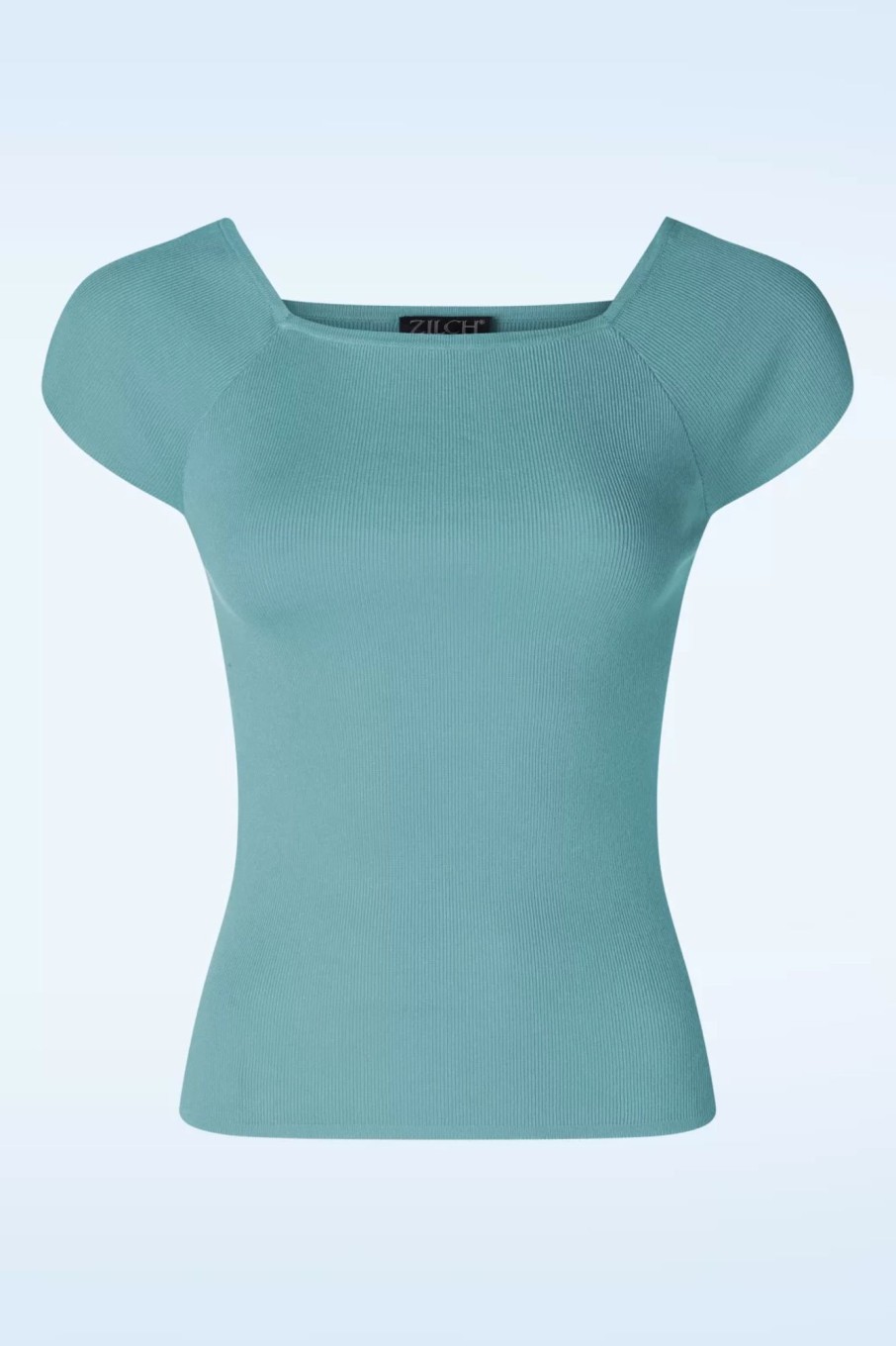 Zilch Tops | Kaylie Top In Porzellan Blau