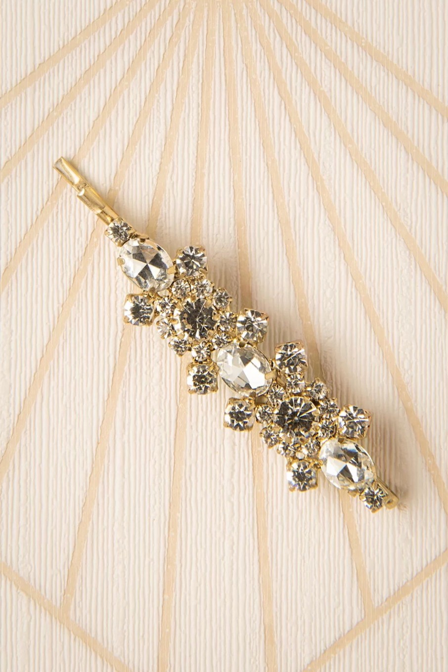 Lovely Haarschmuck | Deko Crystal Stone Haarnadel In Gold