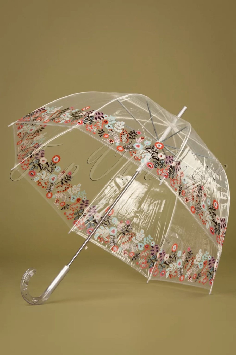 So Rainy Regenschirme | Nouvelle Dentelle Transparent Dome Regenschirm In Multi