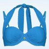 TC Beach Bikinis | Multiway Bikinioberteil In Blue Snake