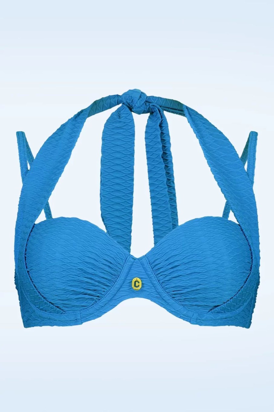 TC Beach Bikinis | Multiway Bikinioberteil In Blue Snake