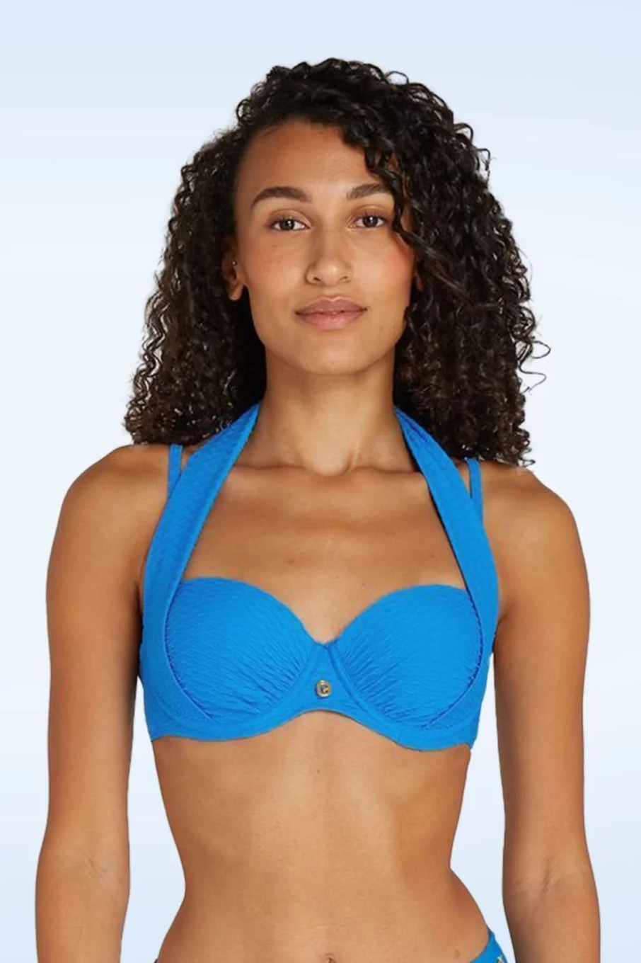 TC Beach Bikinis | Multiway Bikinioberteil In Blue Snake