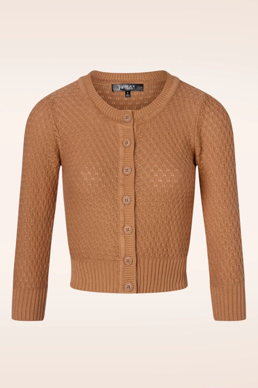 Mak Sweater Strickjacken | Jennie Cardigan In Camel