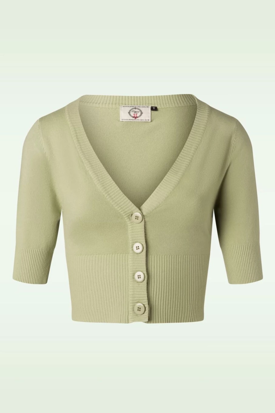 Banned Retro Strickjacken | Overload-Cardigan In Soft Olive