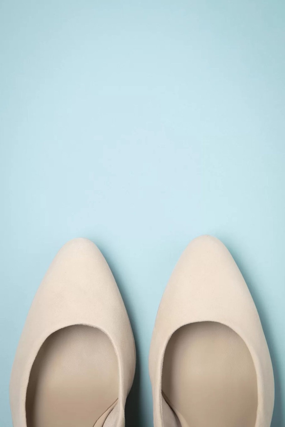 Tamaris Pumps | Grazia Pumps Aus Wildleder In Hafermilchbeige