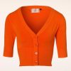 Banned Retro Strickjacken | Overload-Strickjacke In Orange