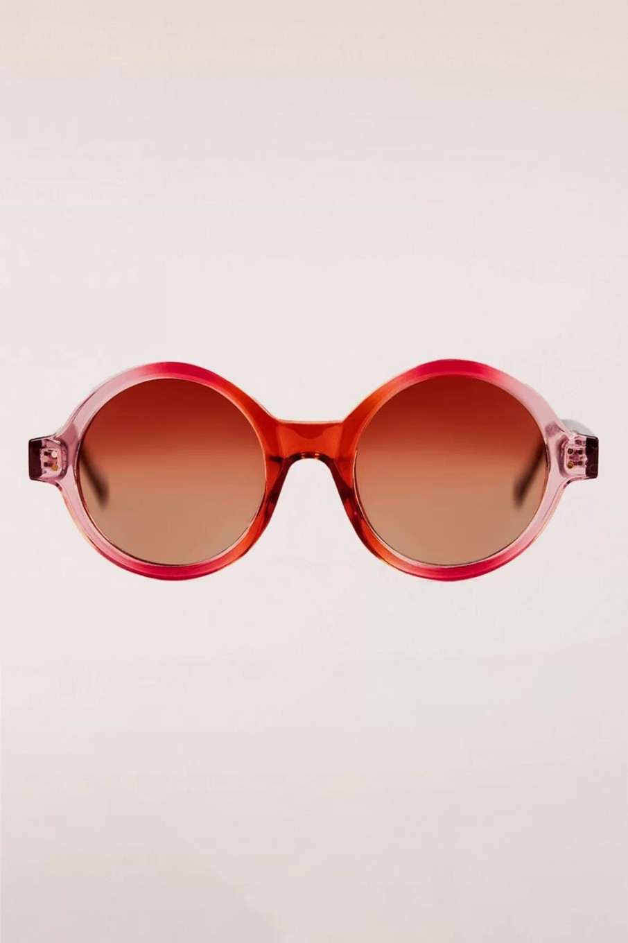 Surkana Sonnenbrillen | Stay Shady Runde Sonnenbrille In Rot