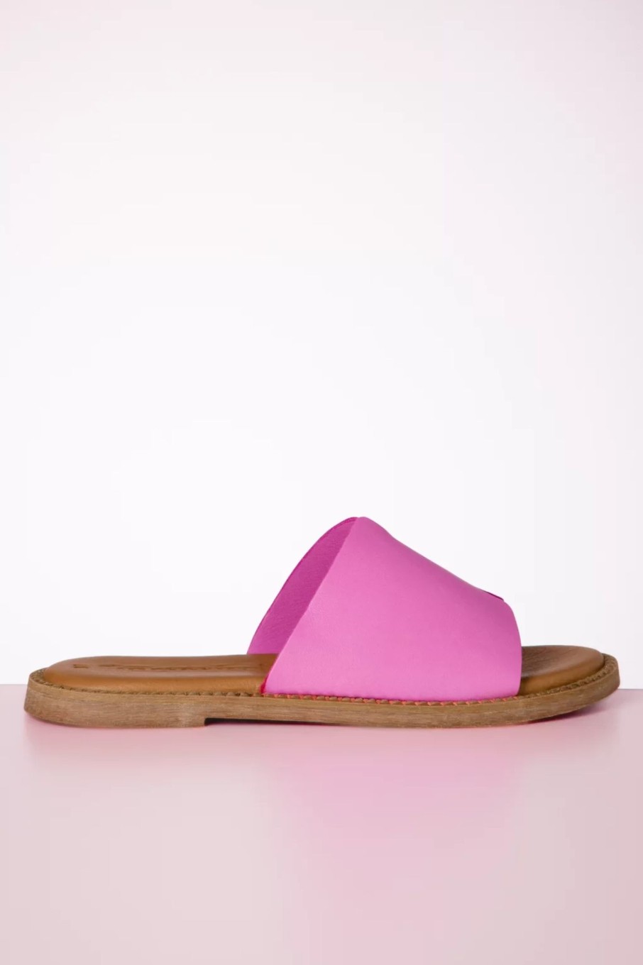 Tamaris Sandaletten | Britt Leder Slipper In Rosa