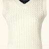 Collectif Clothing Pullover | Willa Gestrickter Pullunder In Creme