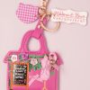 Vendula Taschen | Ribbons And Boss Haberdashery Schlusselanhanger In Rosa