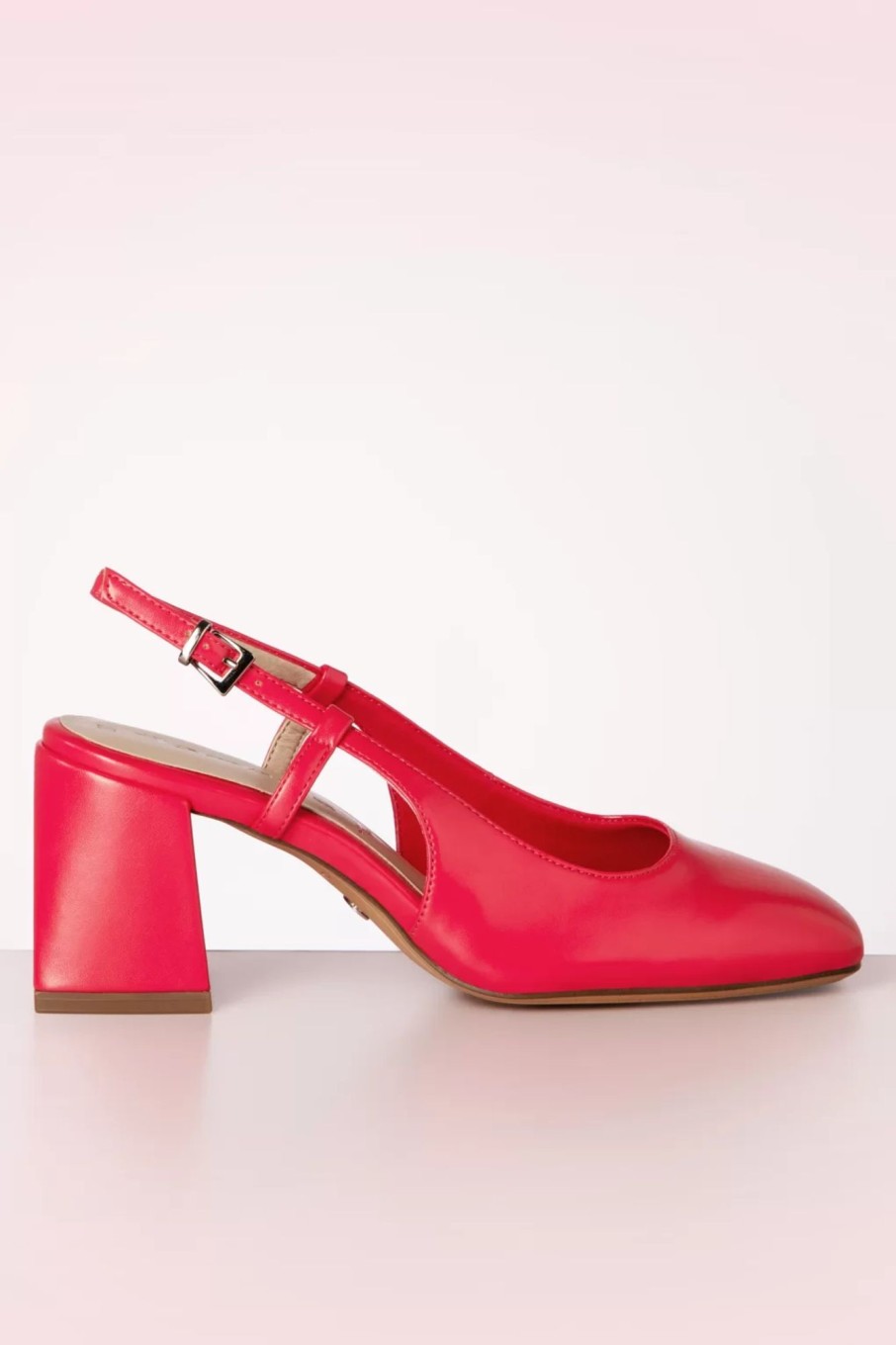 Tamaris Pumps | Trinny Vegane Slingback Pumps In Punch Pink