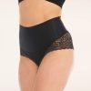 MAGIC Bodyfashion Shape Unterwasche | Tummy Shaper Spitzenslip In Schwarz