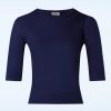 Banned Retro Pullover | Grace Pullover In Marineblau