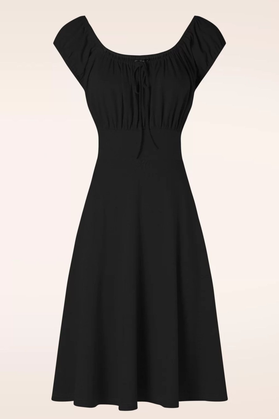 Vixen Plus Sizes Kleider | Tessy Swing Kleid In Schwarz