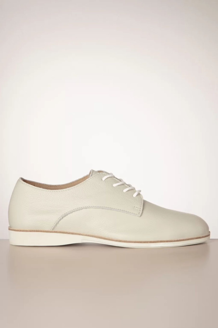 Rollie Schnurschuhe | Derby Superweiche Schuhe In Ecru