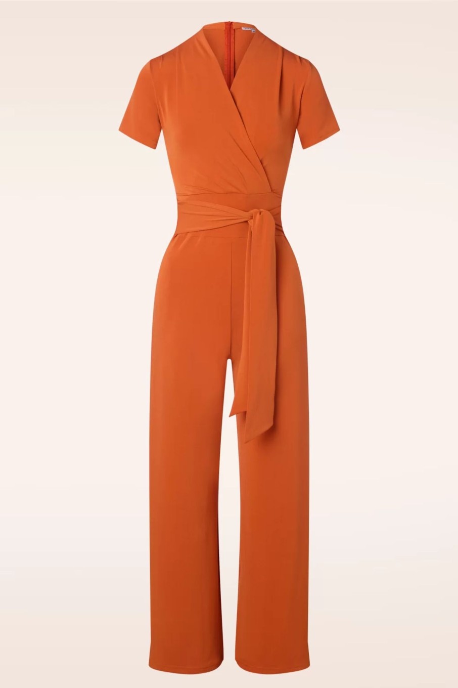 Very Cherry Playsuits & Jumpsuits | Emmylou Jumpsuit In Orange