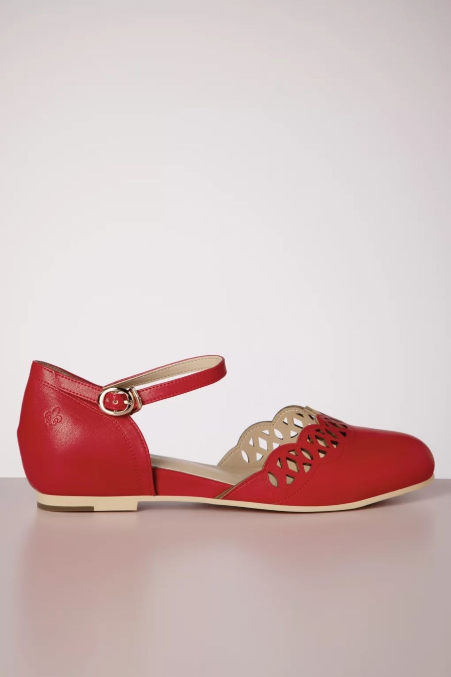 Charlie Stone Ballerinas | Siena Ballerina Flats In Rot