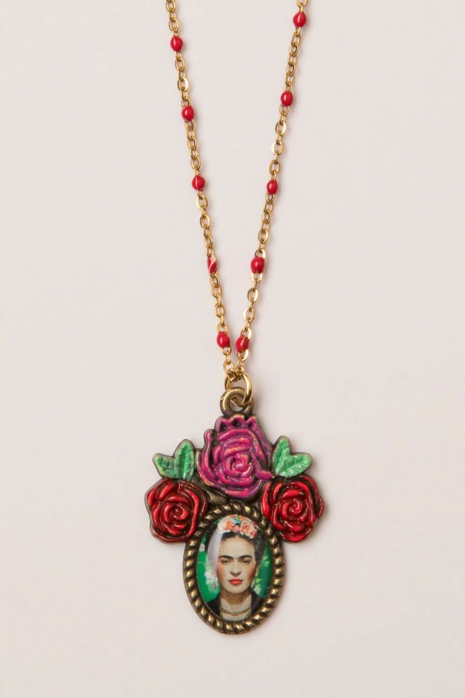 Urban Hippies Schmuck | Frida Halskette In Antikgold