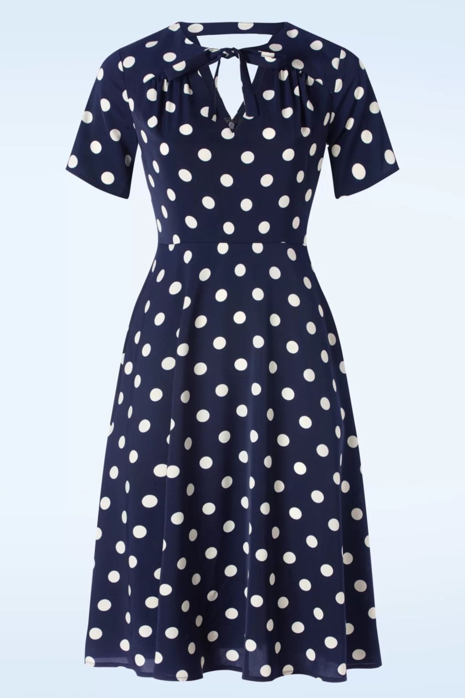 Banned Retro Plus Sizes Kleider | Spot Set Sail Swing Kleid In Marineblau